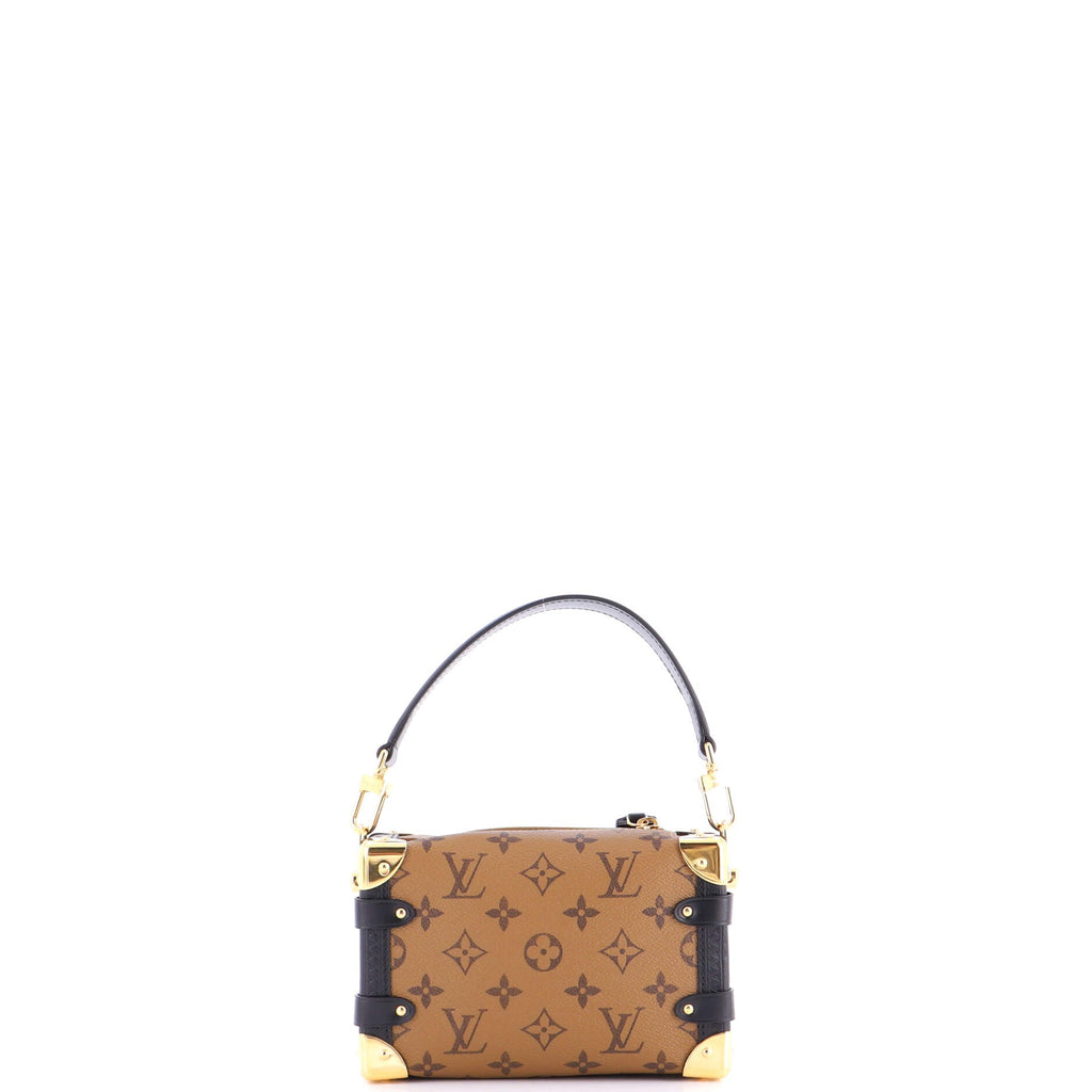 Side Trunk Handbag Reverse Monogram Canvas PM