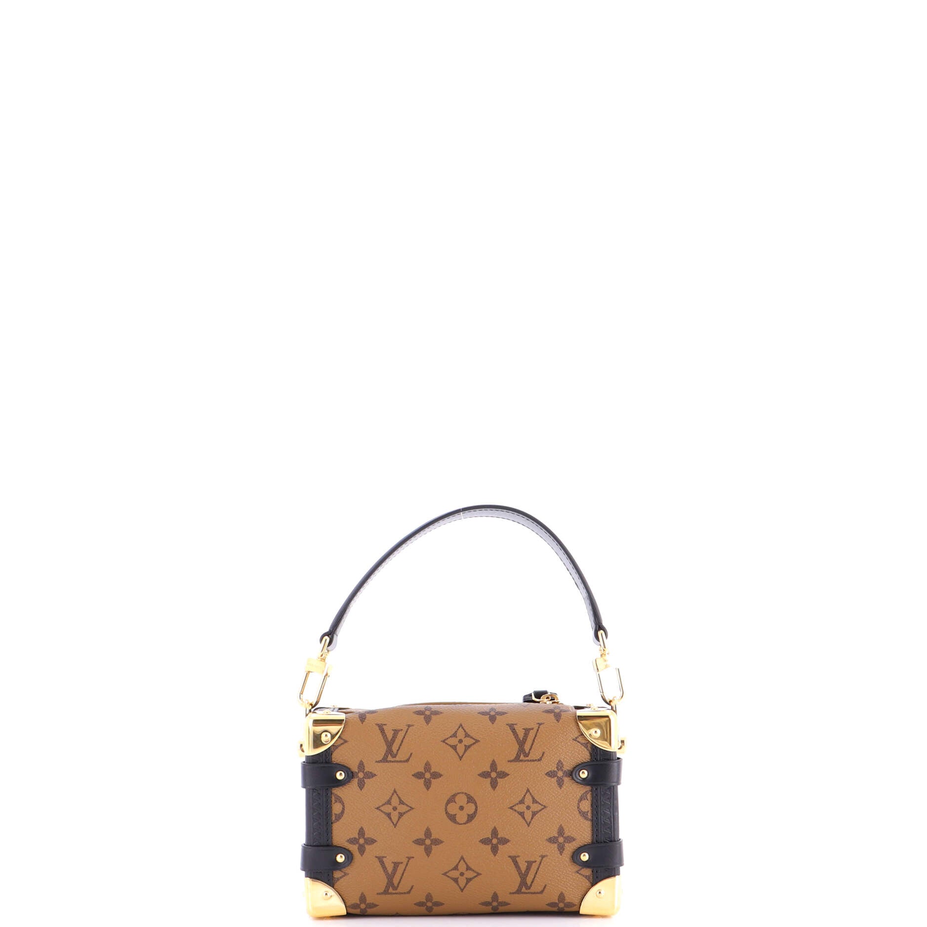Side Trunk Handbag Reverse Monogram Canvas PM