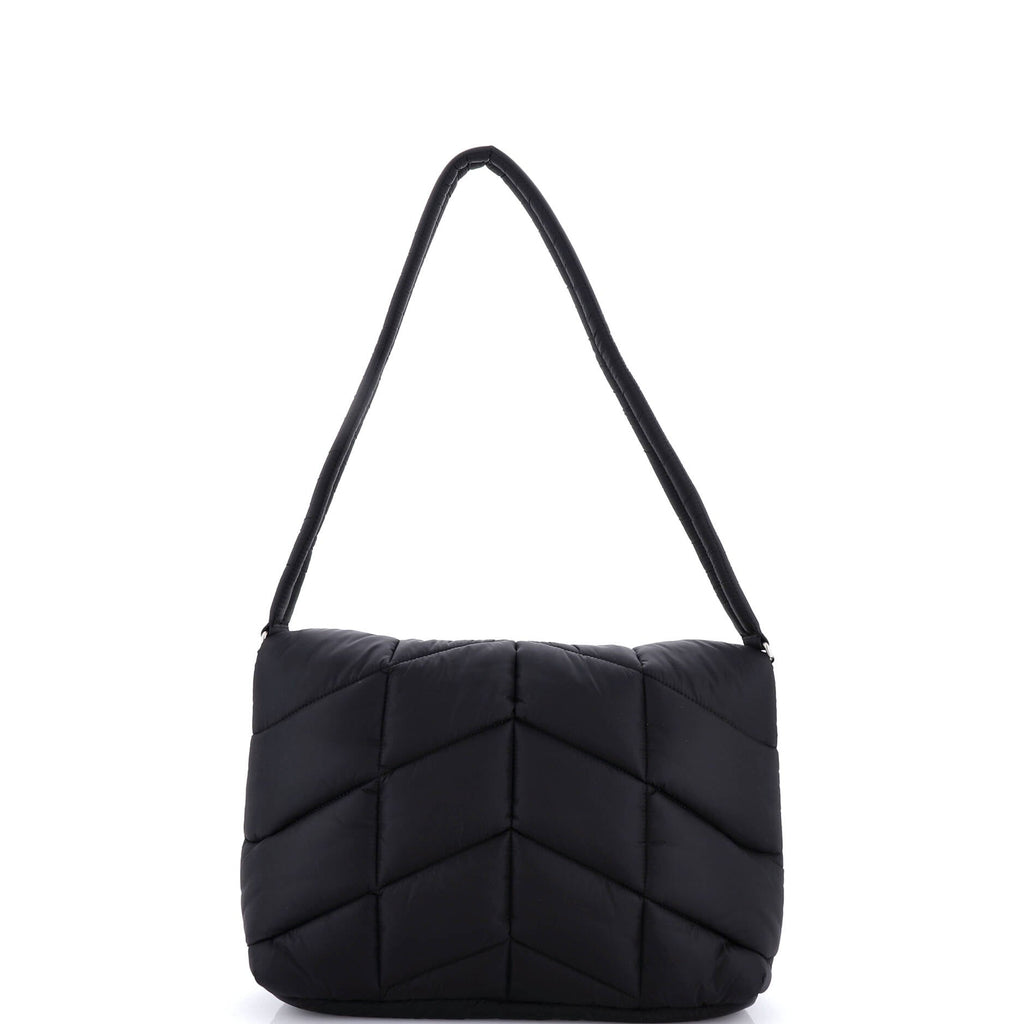 Loulou Puffer Messenger Bag Quilted Econyl