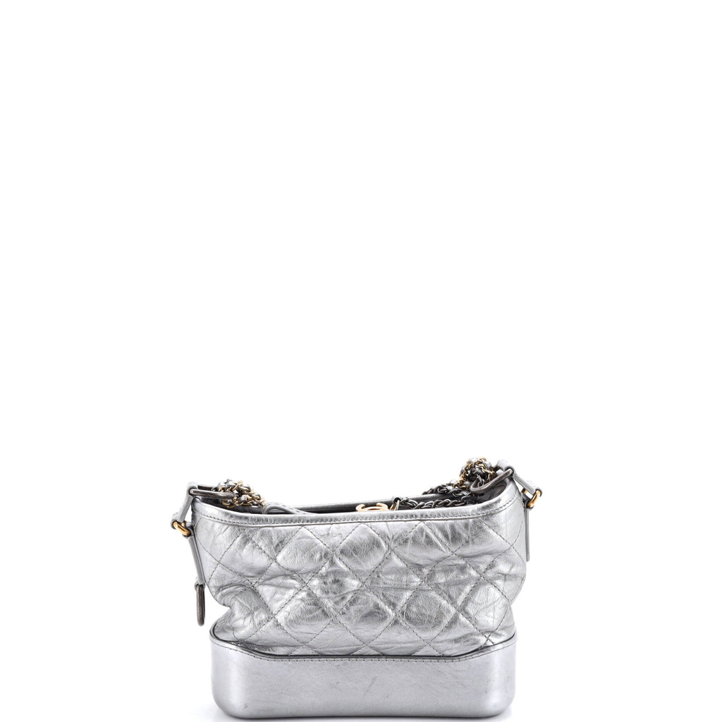 Gabrielle Hobo Quilted Aged Calfskin Small