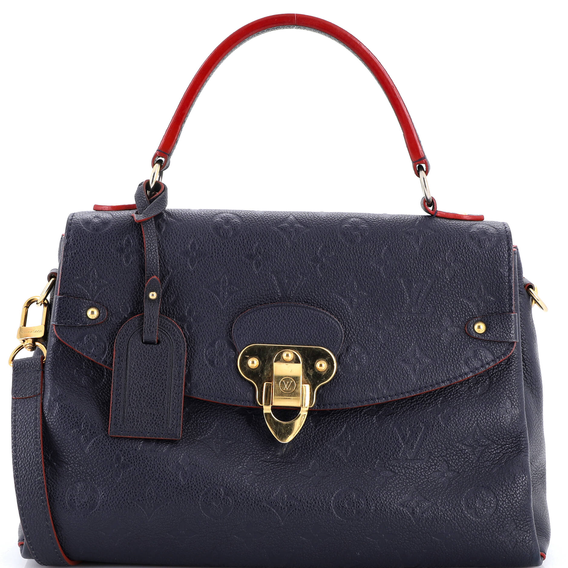 Georges Handbag Monogram Empreinte Leather MM