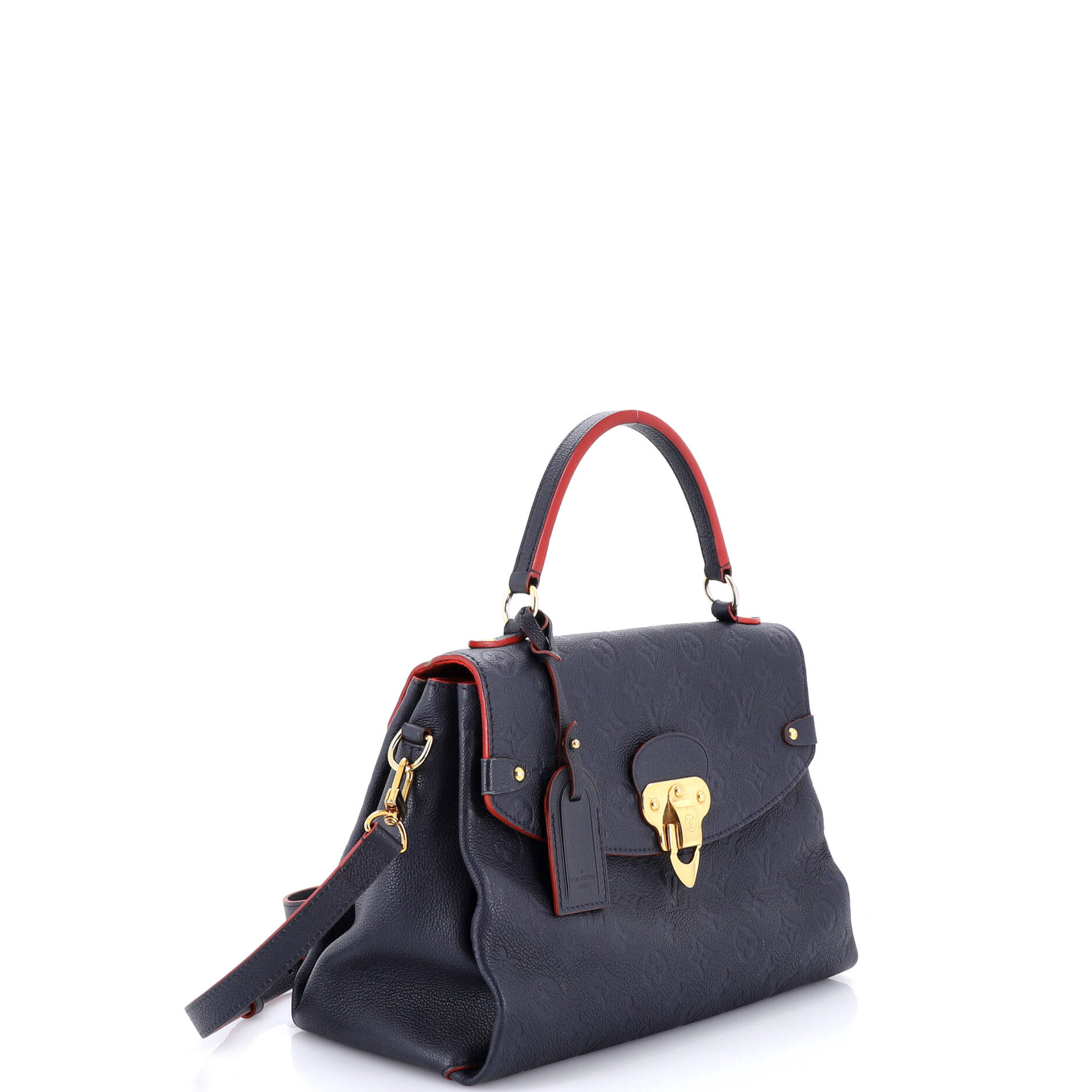 Georges Handbag Monogram Empreinte Leather MM