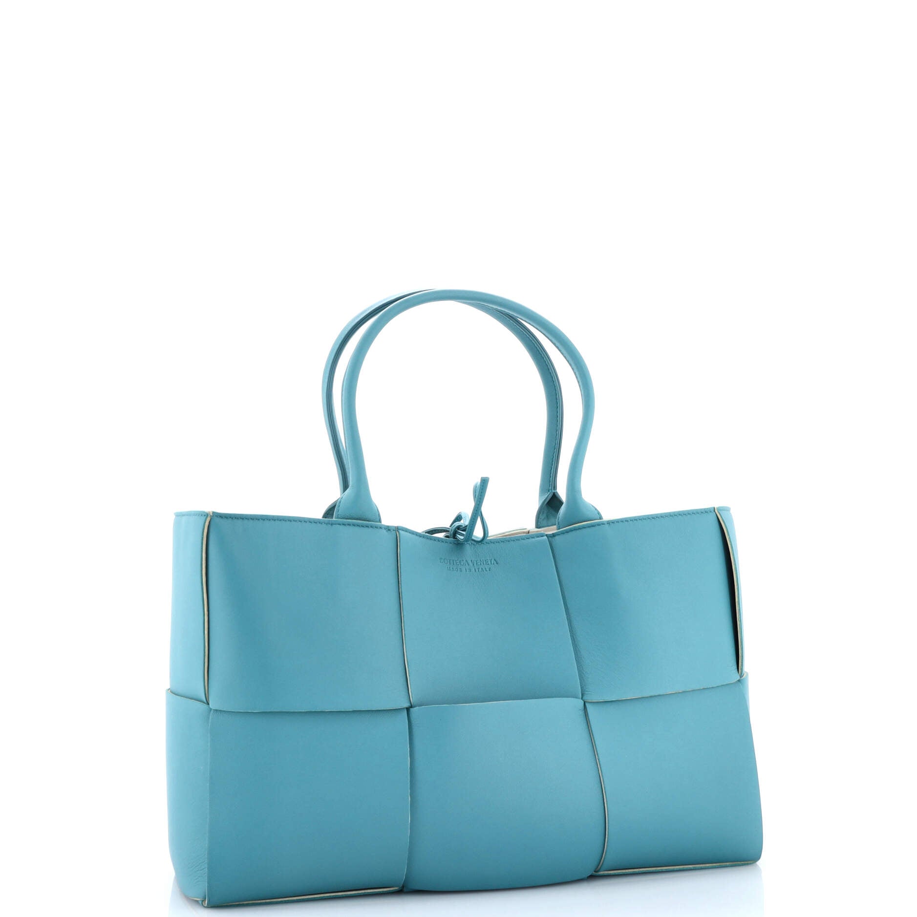 Arco Tote Maxi Intrecciato Leather Medium