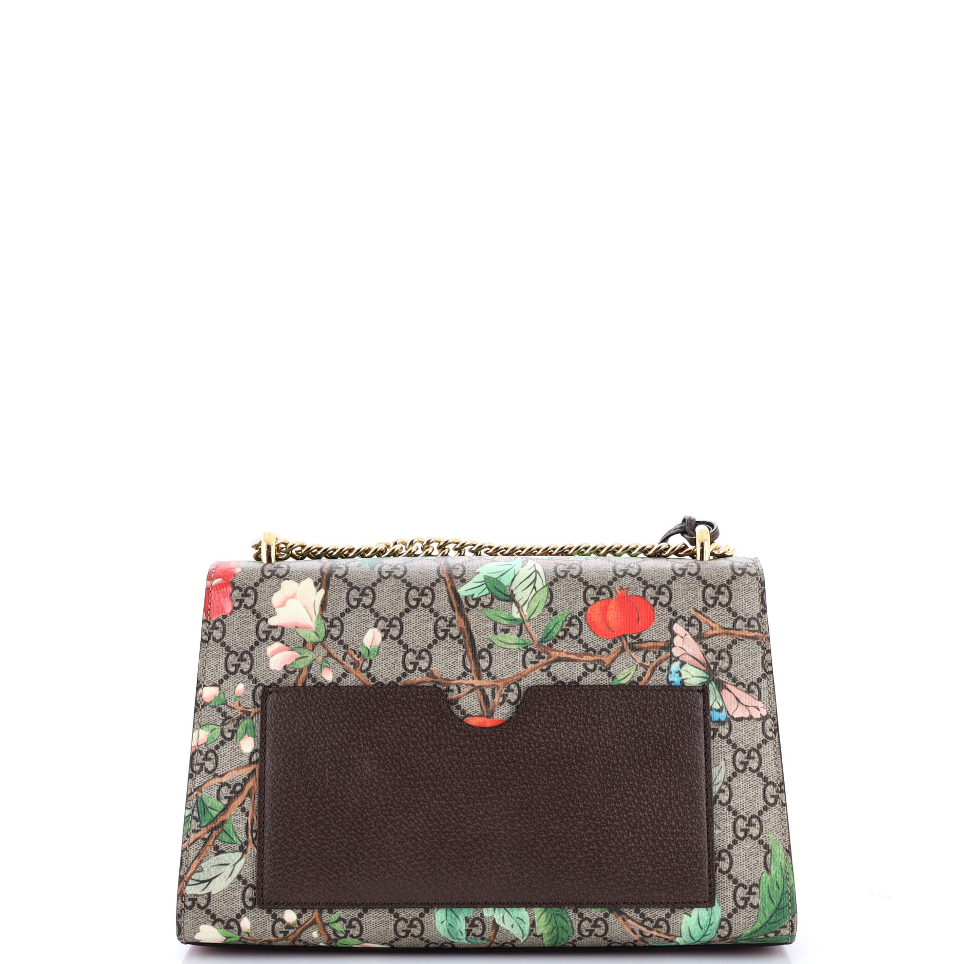 Padlock Shoulder Bag Tian Print GG Coated Canvas Medium