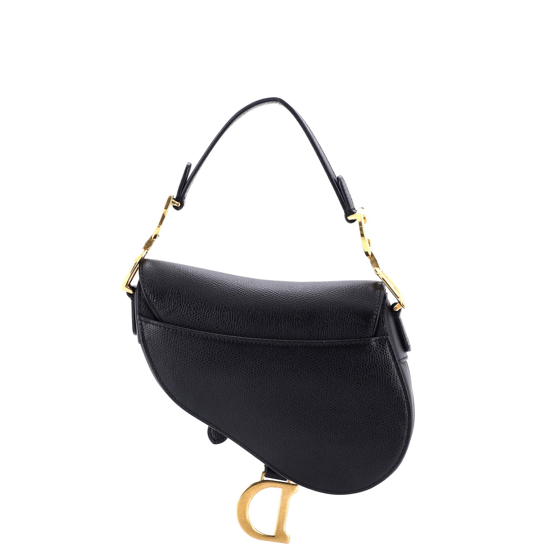 Saddle Handbag Leather Mini