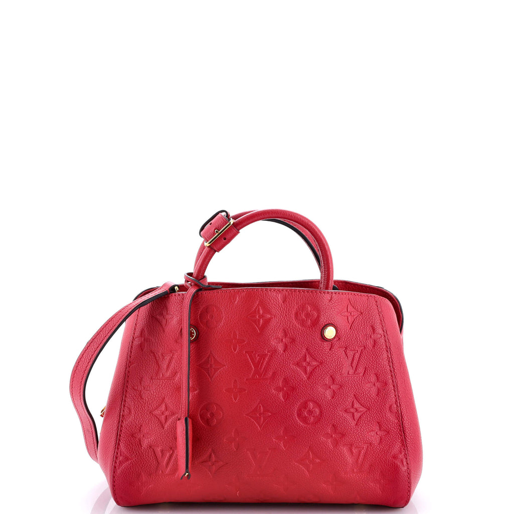 Montaigne Handbag Monogram Empreinte Leather BB