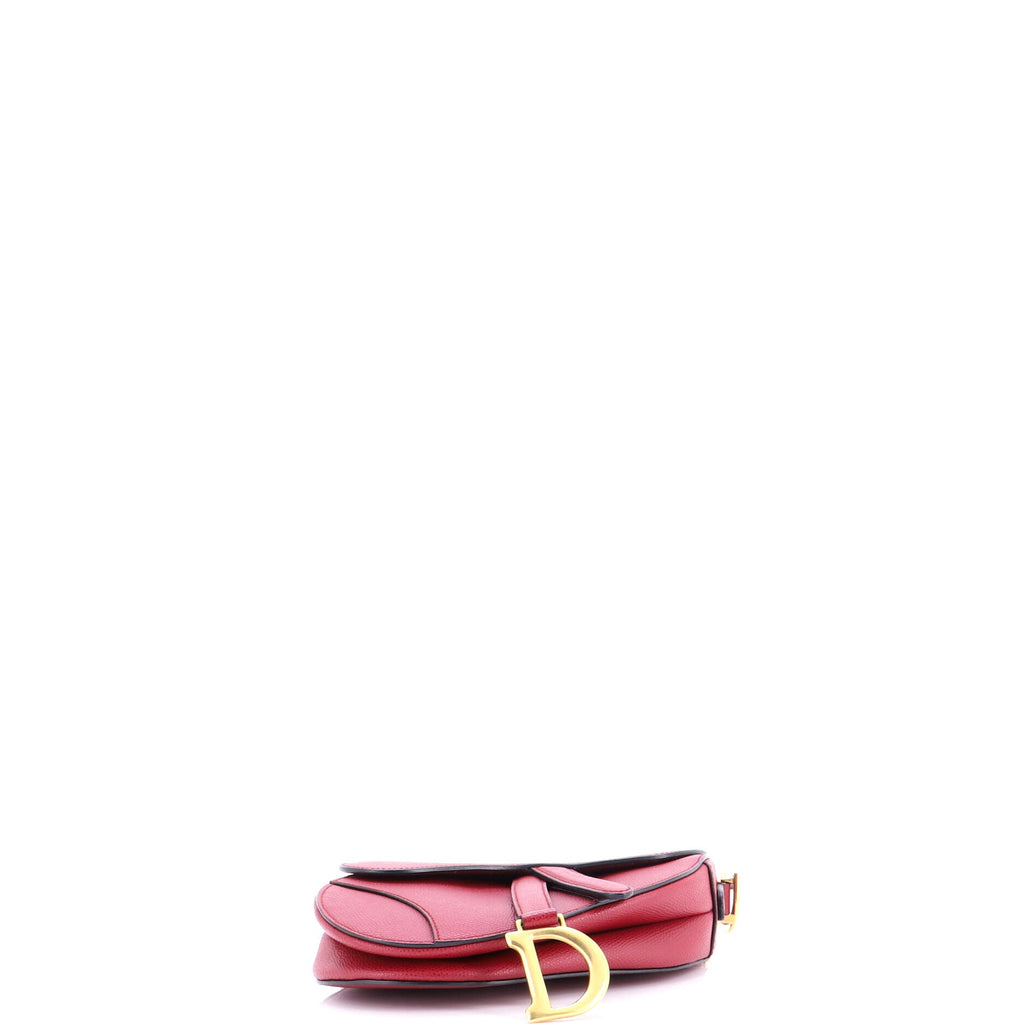 Saddle Handbag Leather Mini