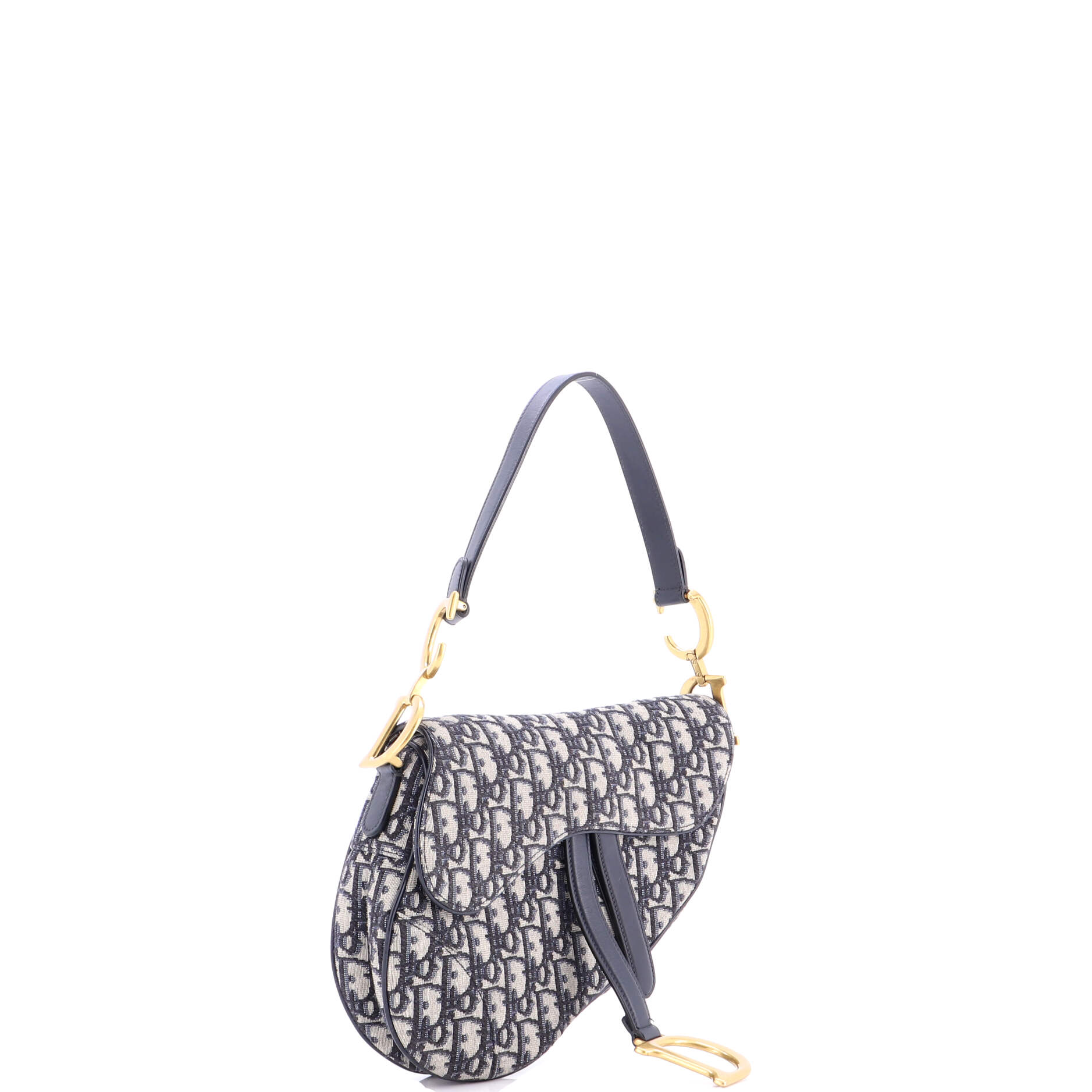 Saddle Handbag Oblique Canvas Medium