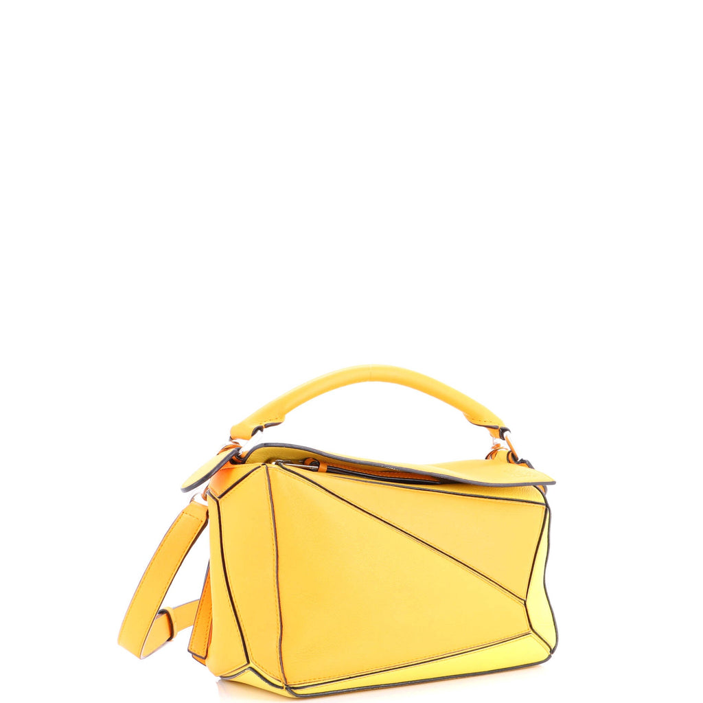 Puzzle Bag Leather Small