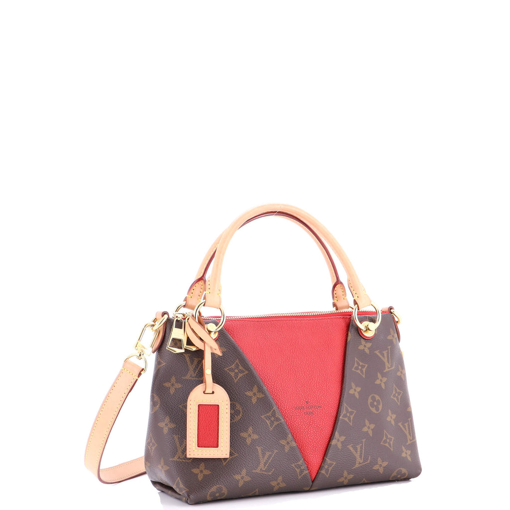 V Tote Monogram Canvas and Leather BB