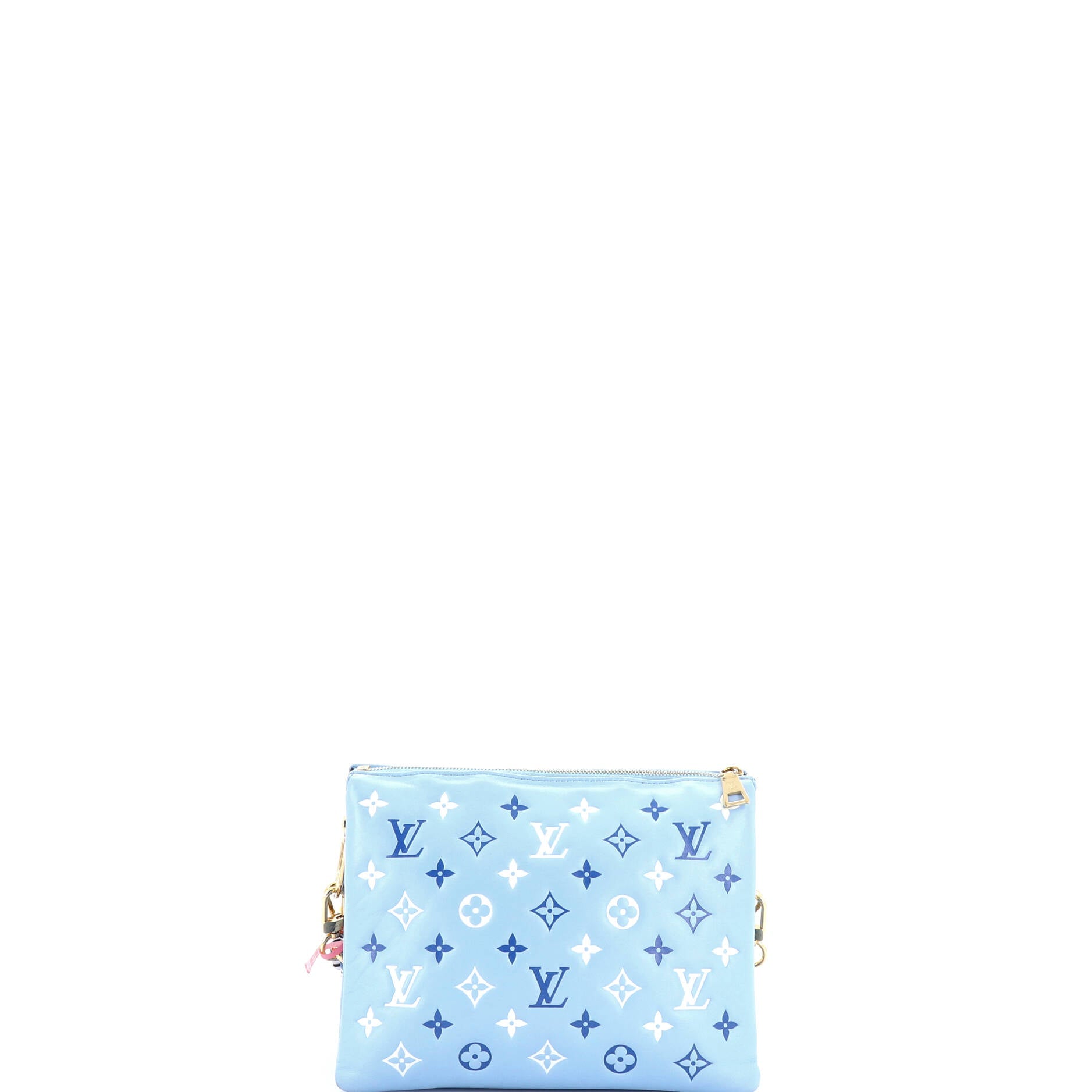 Coussin Bag Monogram Embossed Lambskin PM