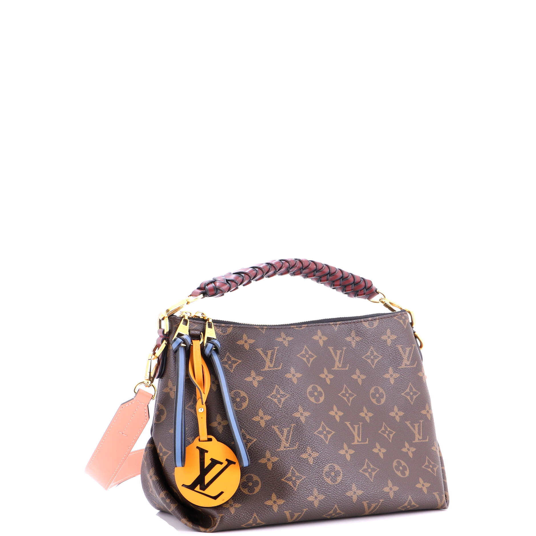 Braided Handle Beaubourg Hobo Monogram Canvas Mini