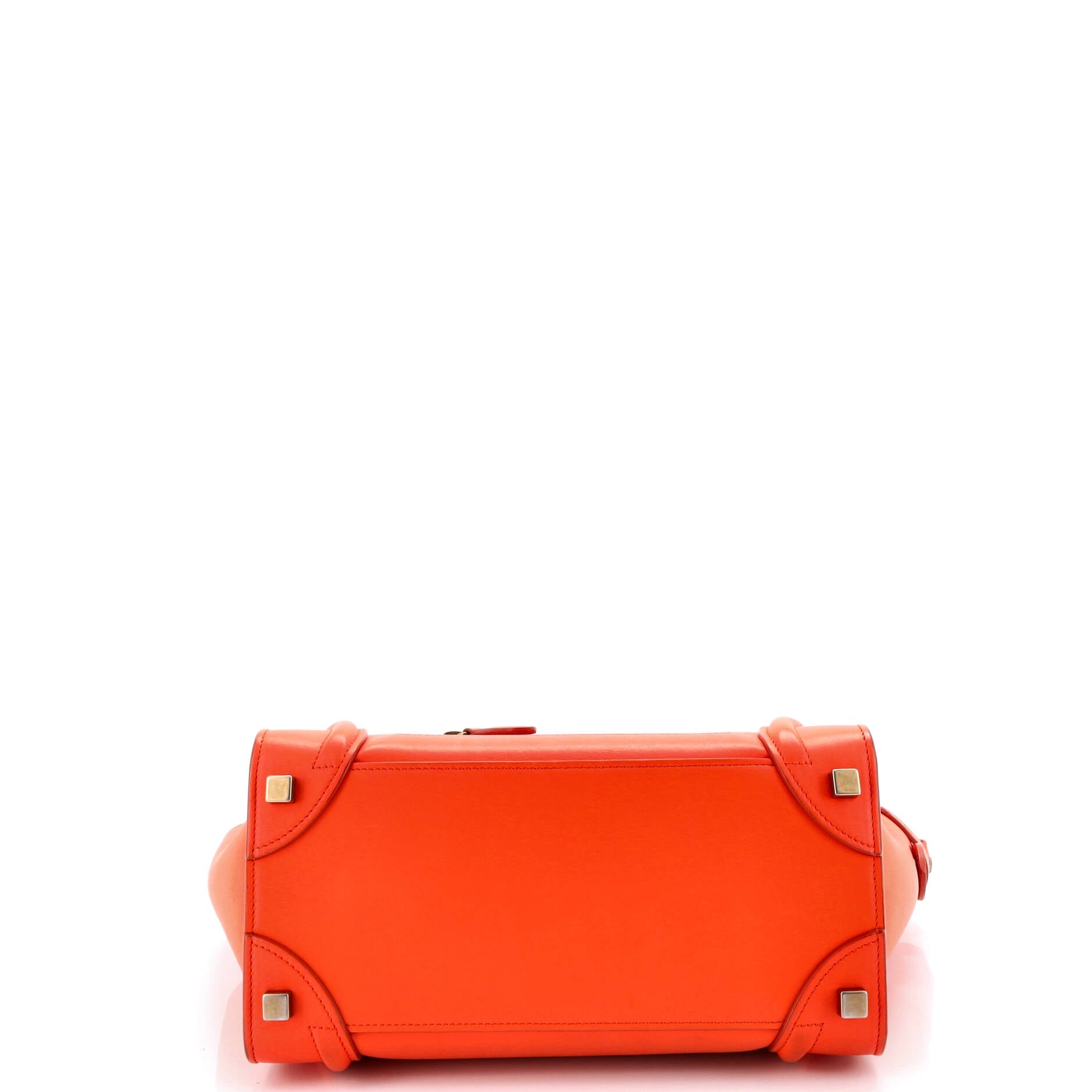 Luggage Bag Smooth Leather Micro