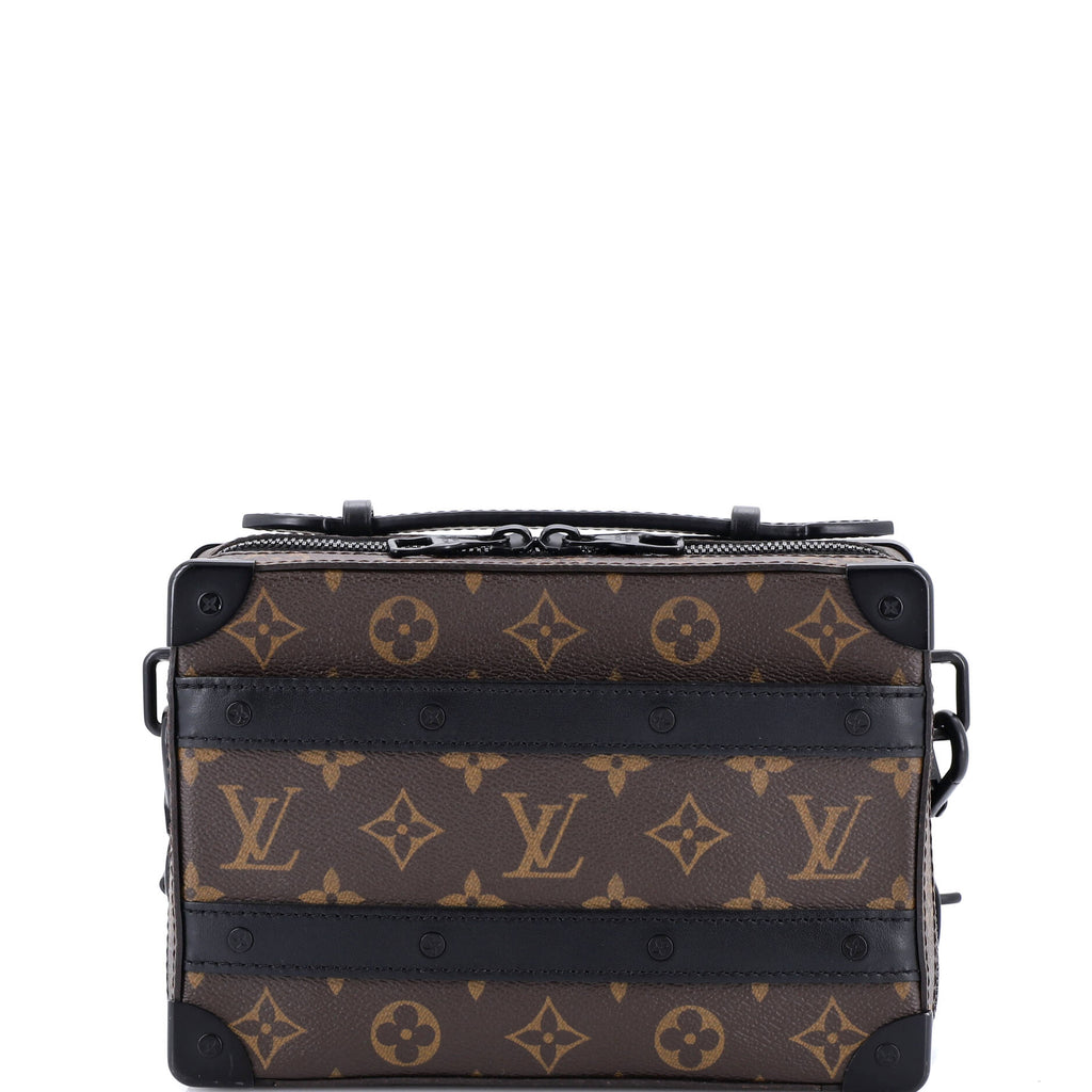 Handle Soft Trunk Bag Macassar Monogram Canvas