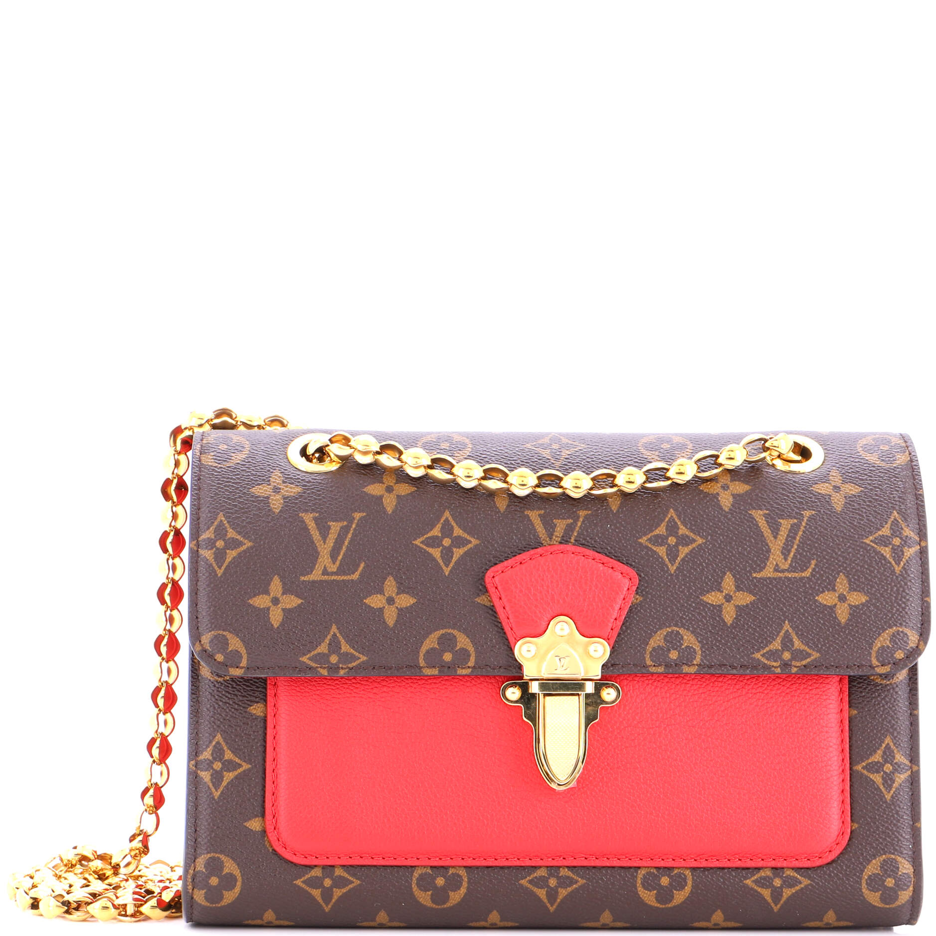 Victoire Handbag Monogram Canvas and Leather