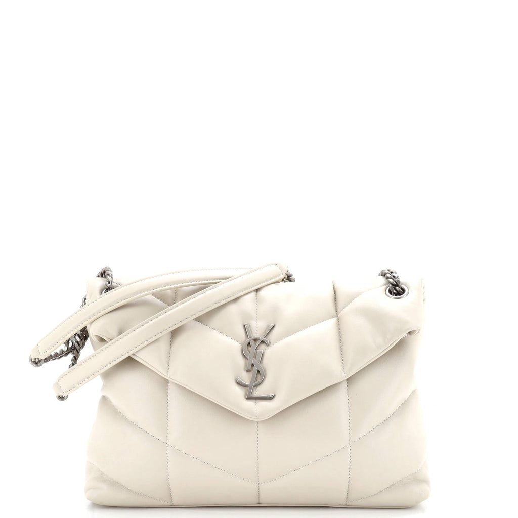 Loulou Puffer Shoulder Bag Quilted Leather Medium