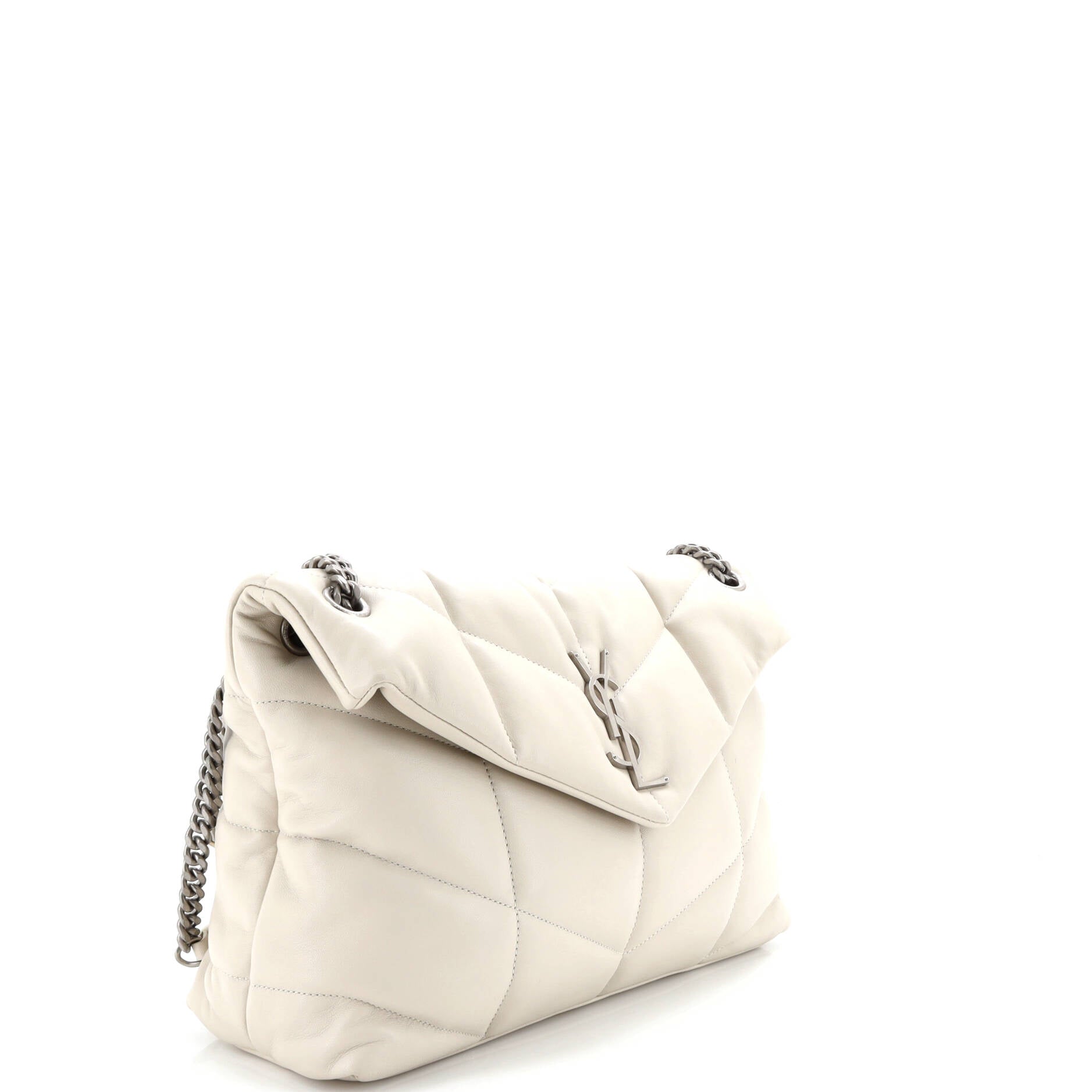 Loulou Puffer Shoulder Bag Quilted Leather Medium