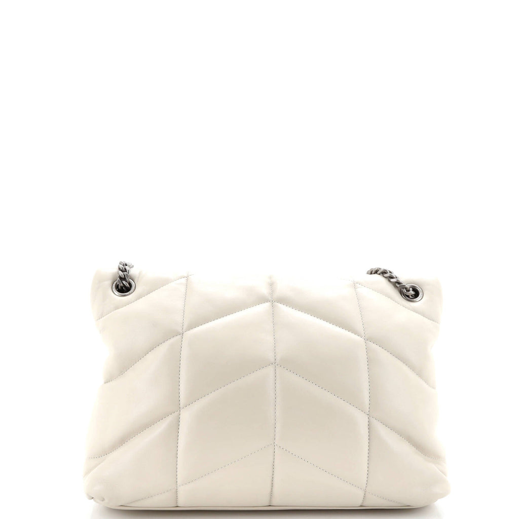 Loulou Puffer Shoulder Bag Quilted Leather Medium