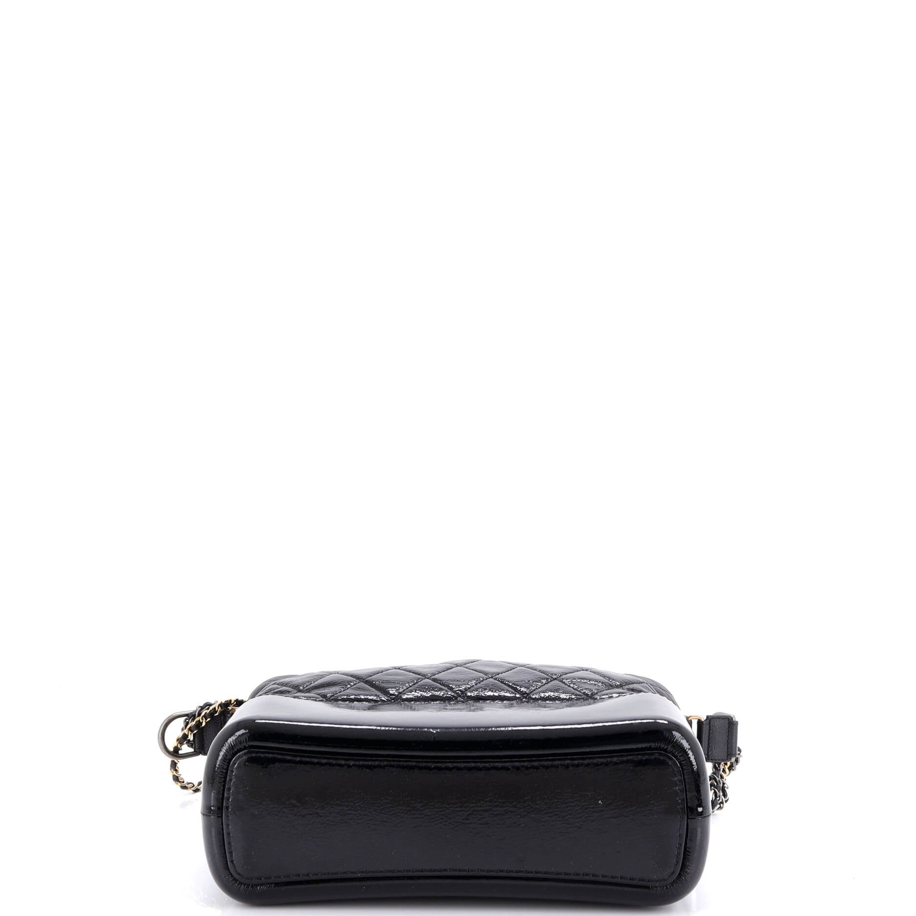Gabrielle Hobo Quilted Goatskin and Patent Medium