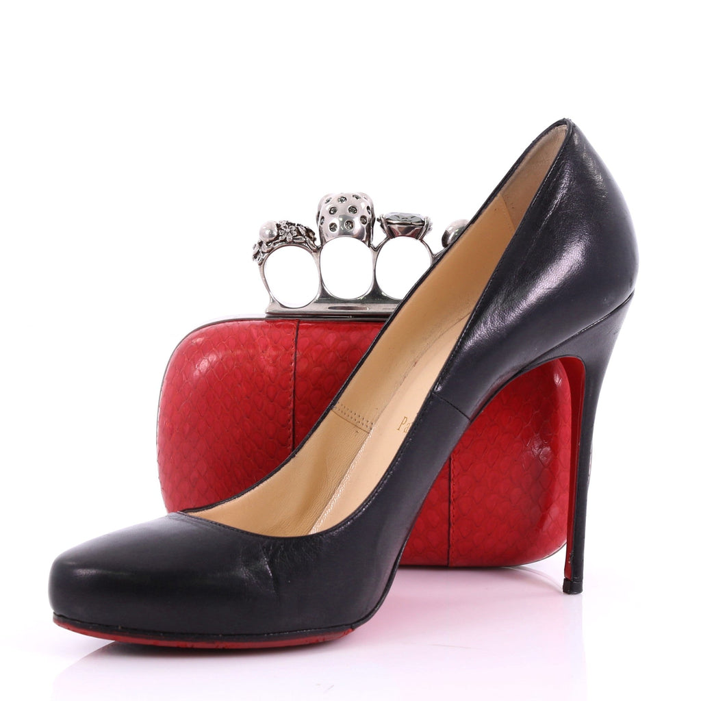 Knuckle Box Clutch Python Small