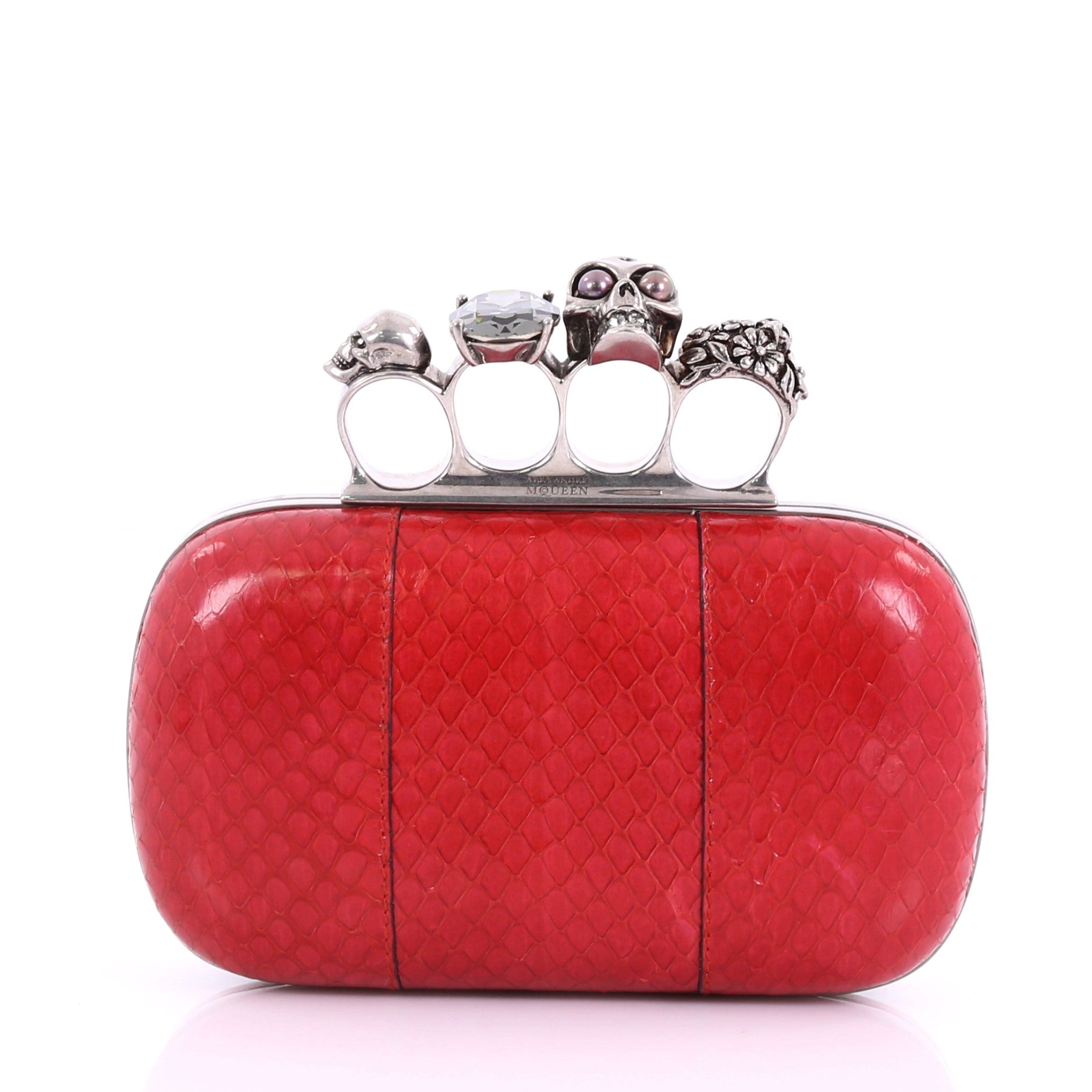 Knuckle Box Clutch Python Small