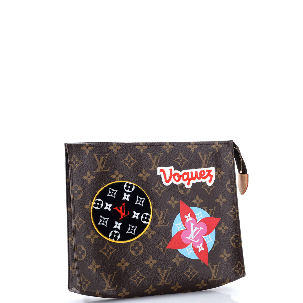 Toiletry Pouch Limited Edition Patches Monogram Canvas 26