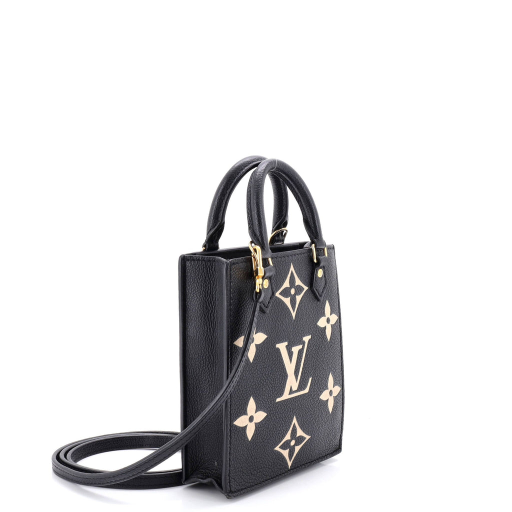 Petit Sac Plat Bag Bicolor Monogram Empreinte Giant