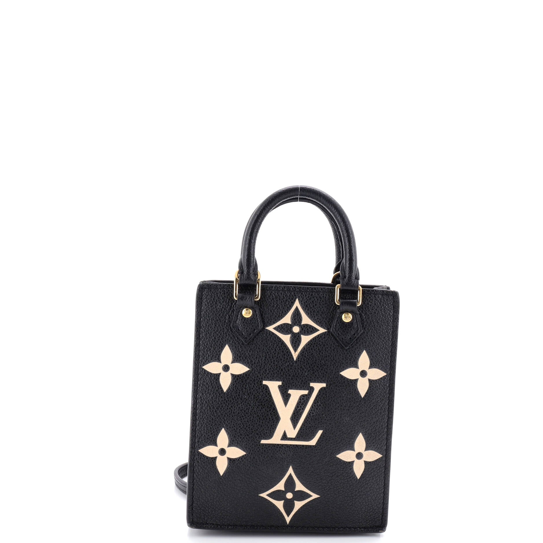 Petit Sac Plat Bag Bicolor Monogram Empreinte Giant