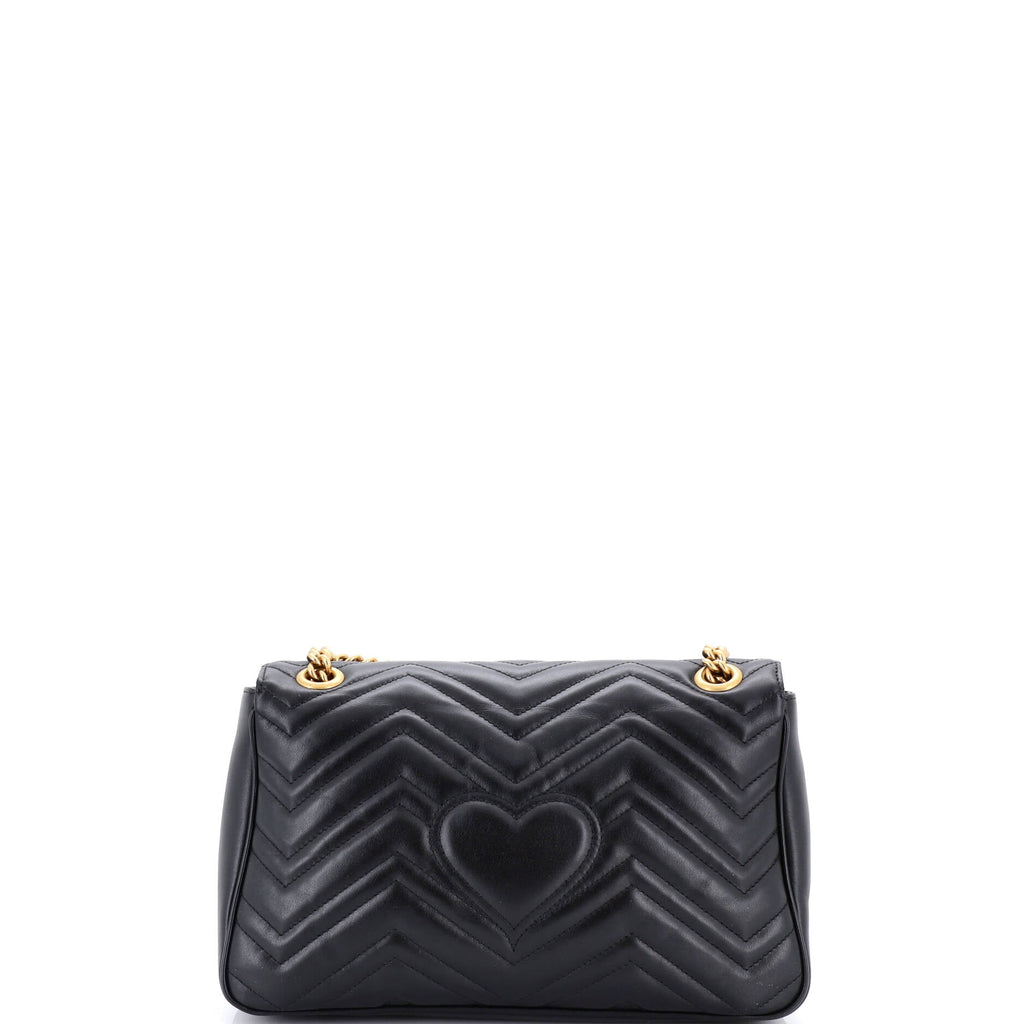 GG Marmont Flap Bag Matelasse Leather Medium
