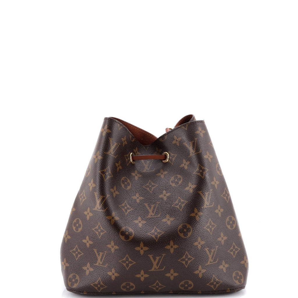 NeoNoe Handbag Monogram Canvas with Leather MM