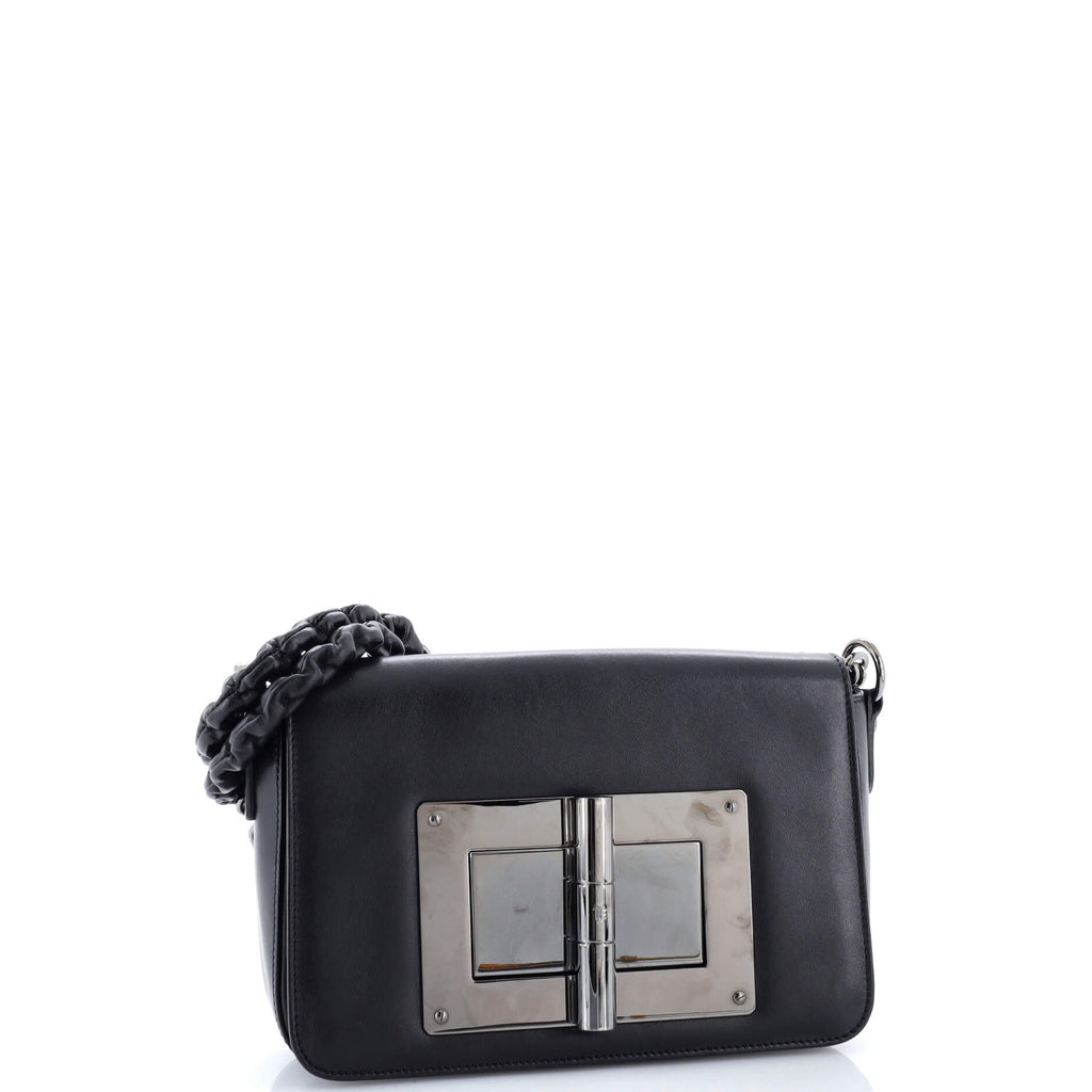 Natalia Chain Shoulder Bag Leather Medium