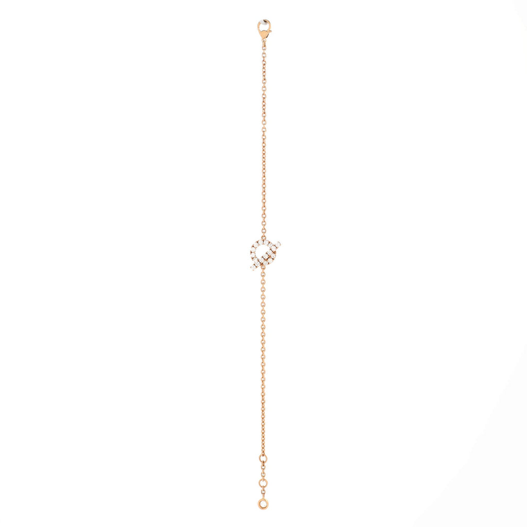 Finesse Bracelet 18K Rose Gold and Diamonds