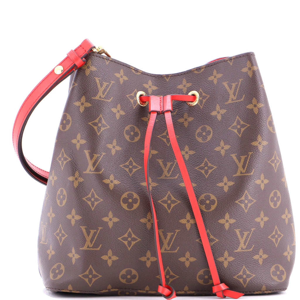 NeoNoe Handbag Monogram Canvas with Leather MM