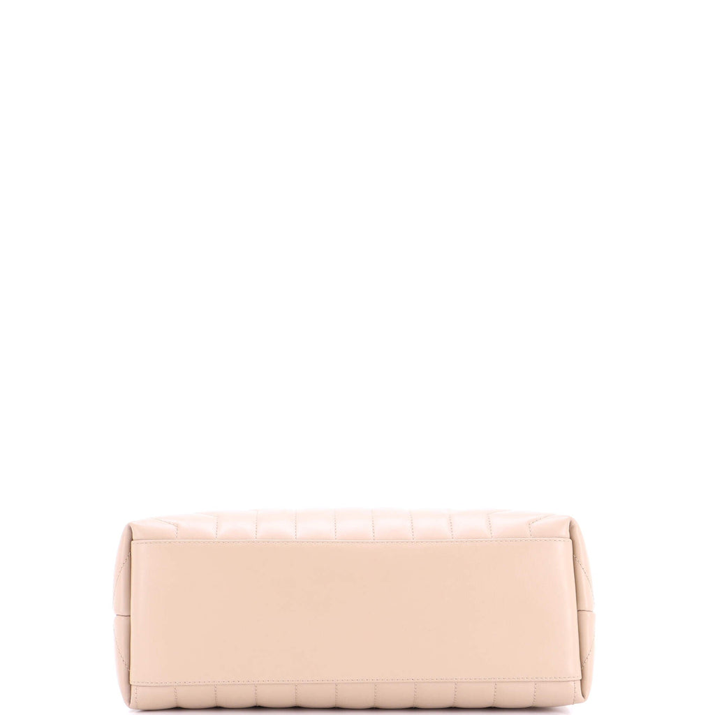 Loulou Shoulder Bag Matelasse Chevron Leather Medium