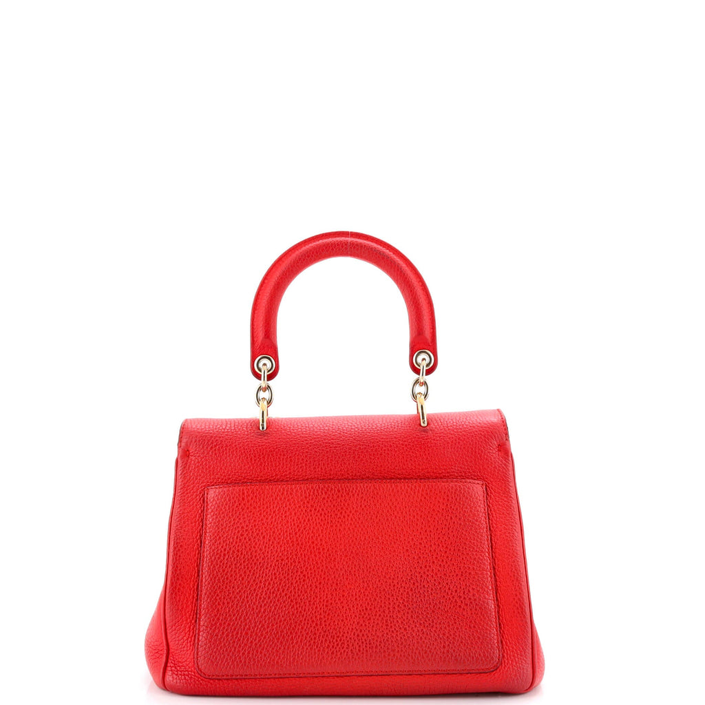 Be Dior Bag Pebbled Leather Small