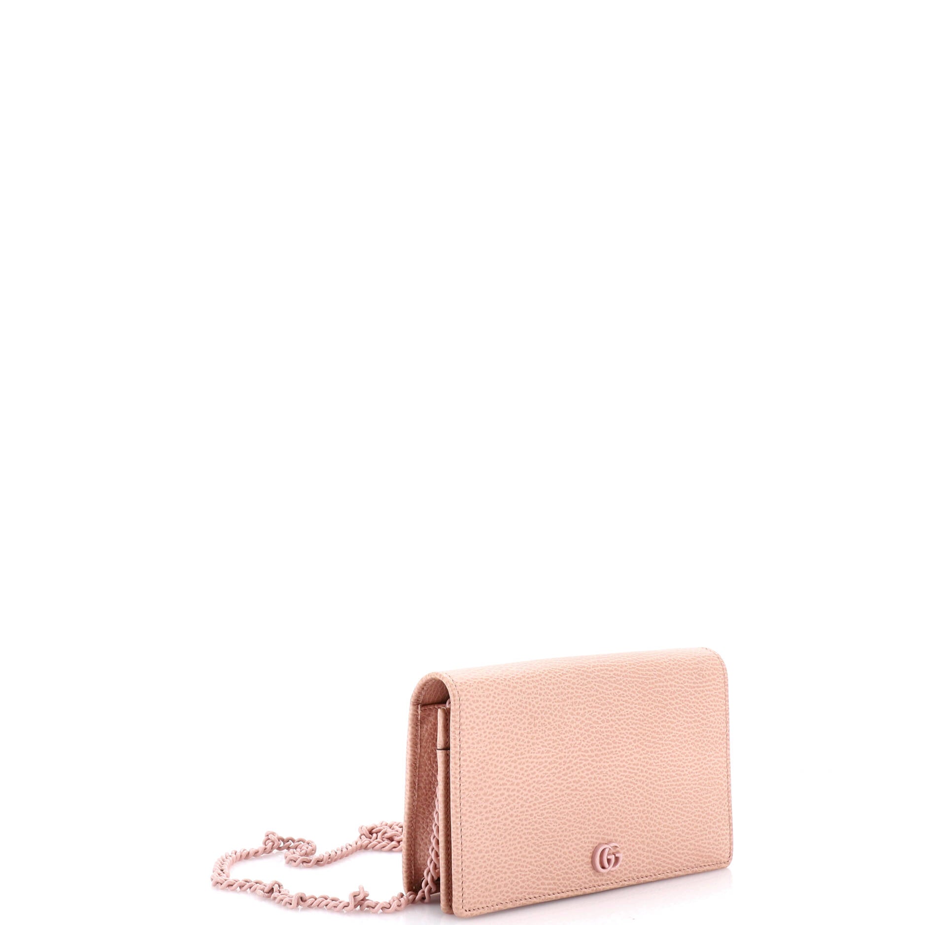 Petite GG Marmont Chain Wallet Leather Mini