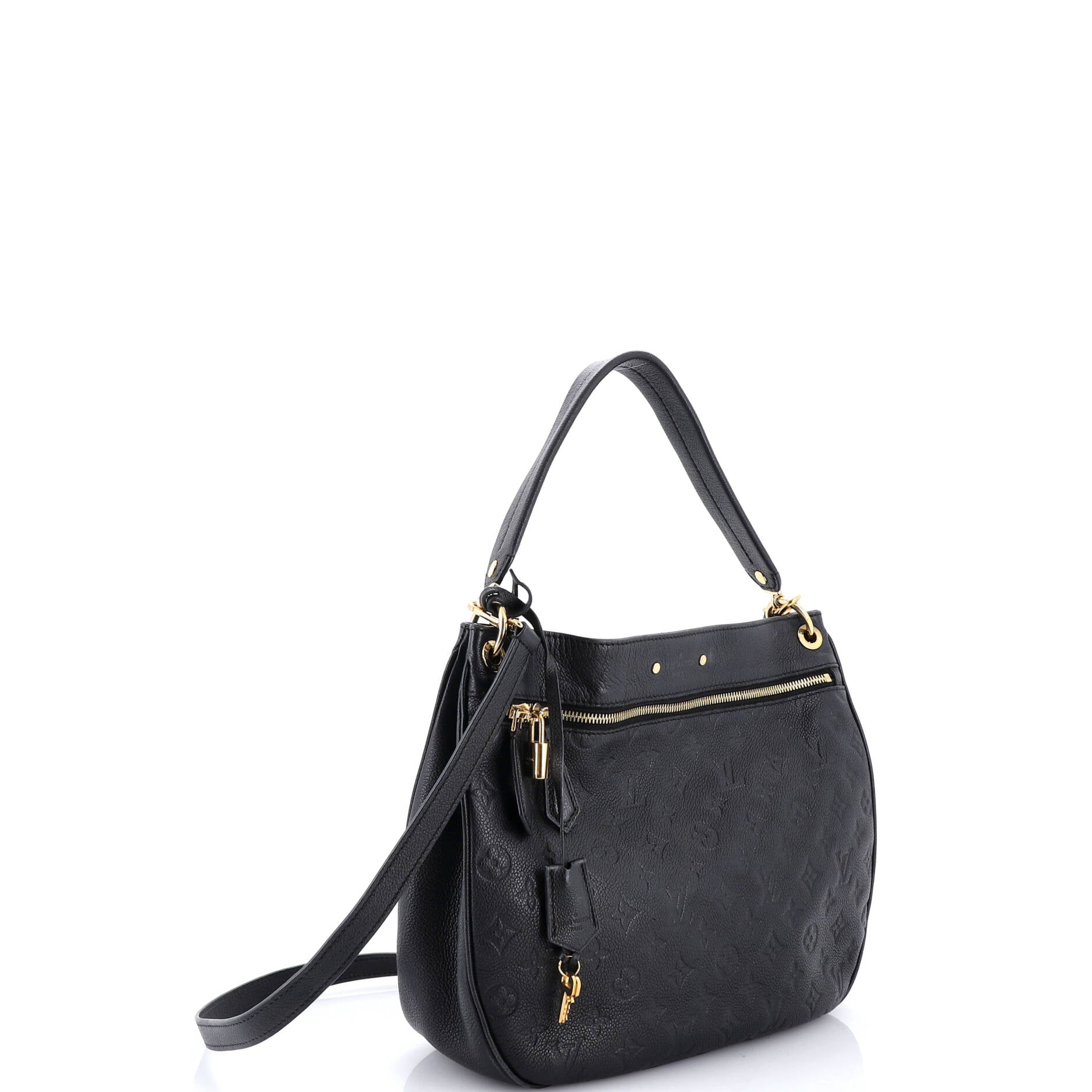 Spontini NM Handbag Monogram Empreinte Leather