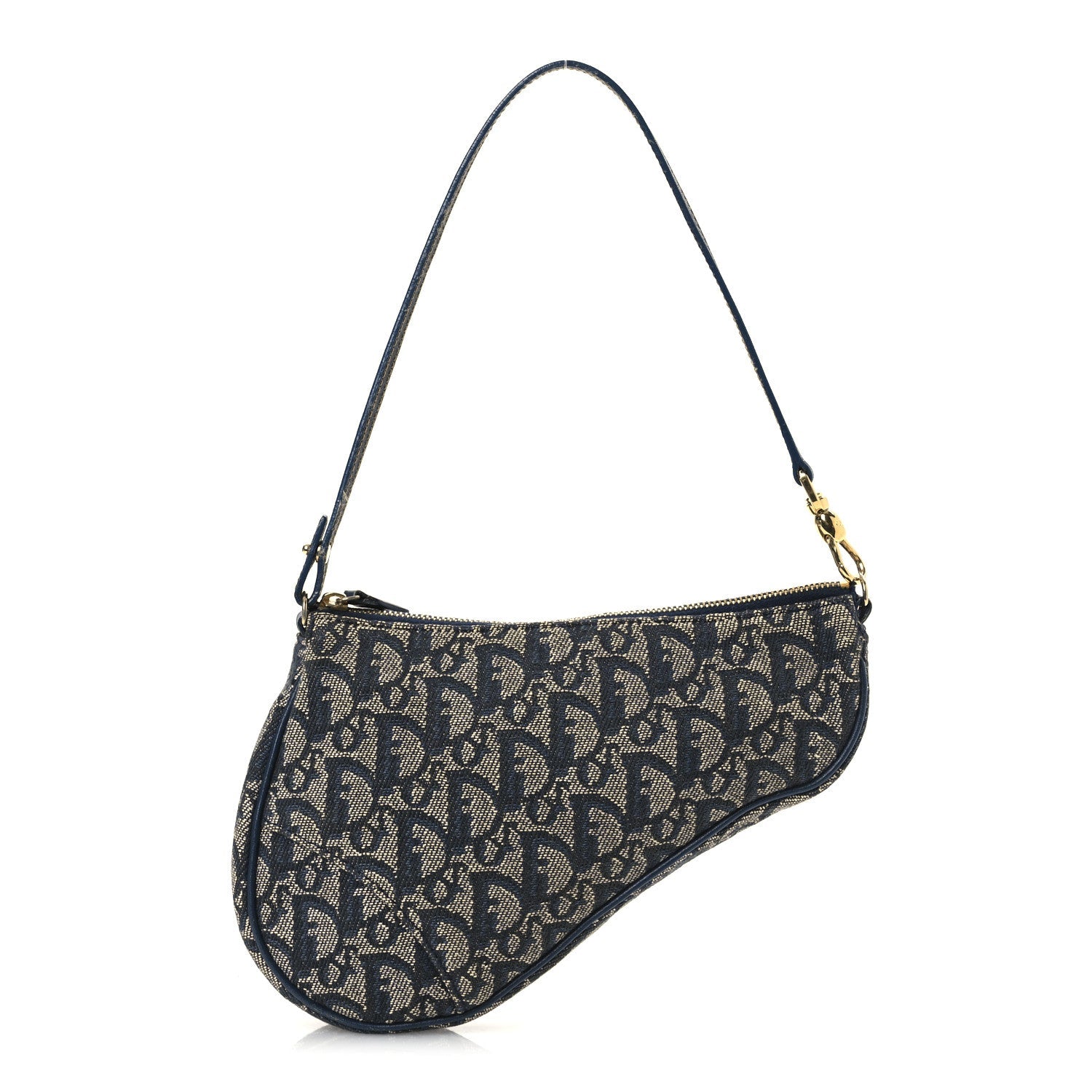 Monogram Mini Saddle Pochette Navy