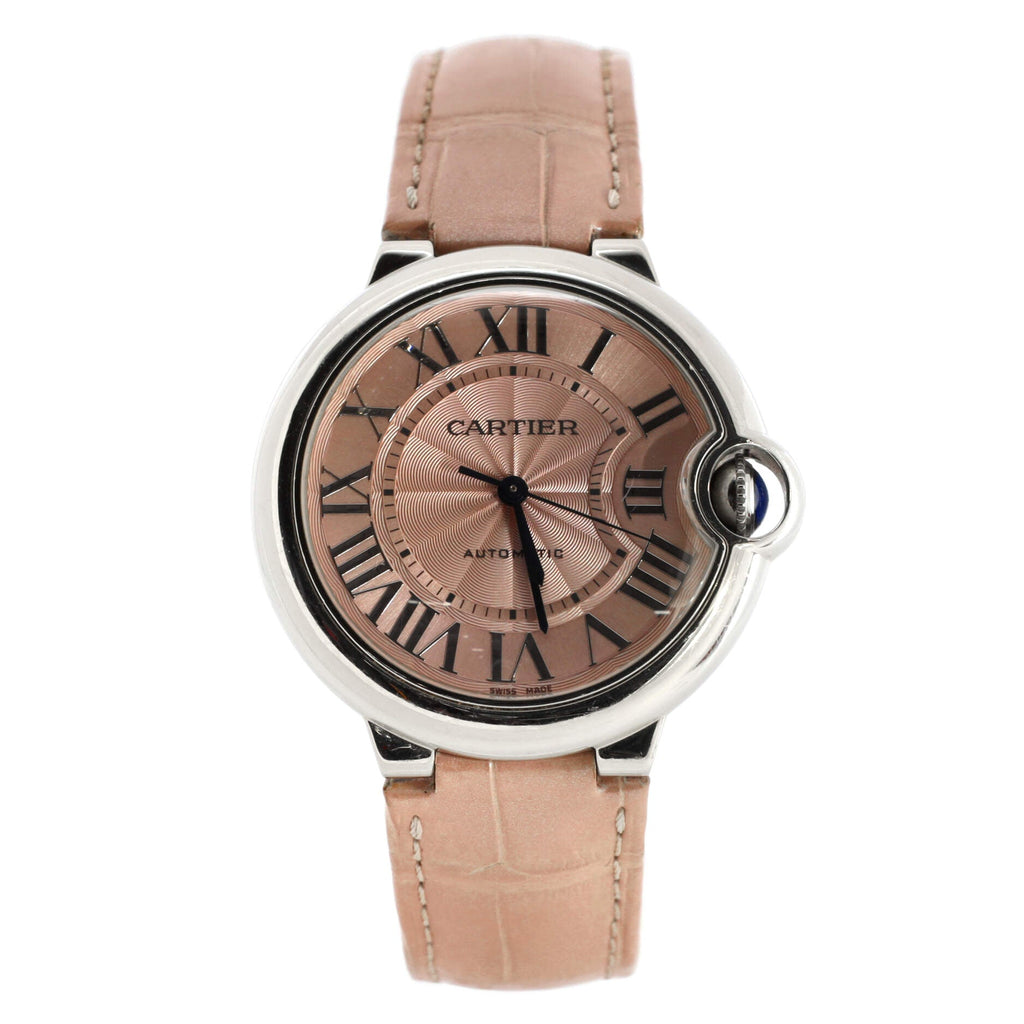 Ballon Bleu de Cartier Automatic Watch Stainless Steel and Alligator 36