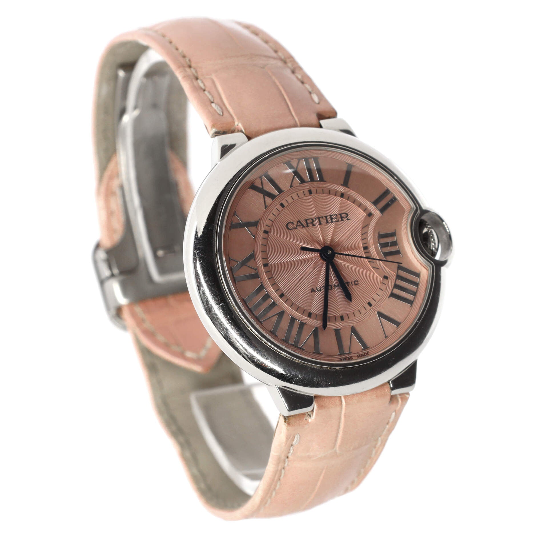 Ballon Bleu de Cartier Automatic Watch Stainless Steel and Alligator 36