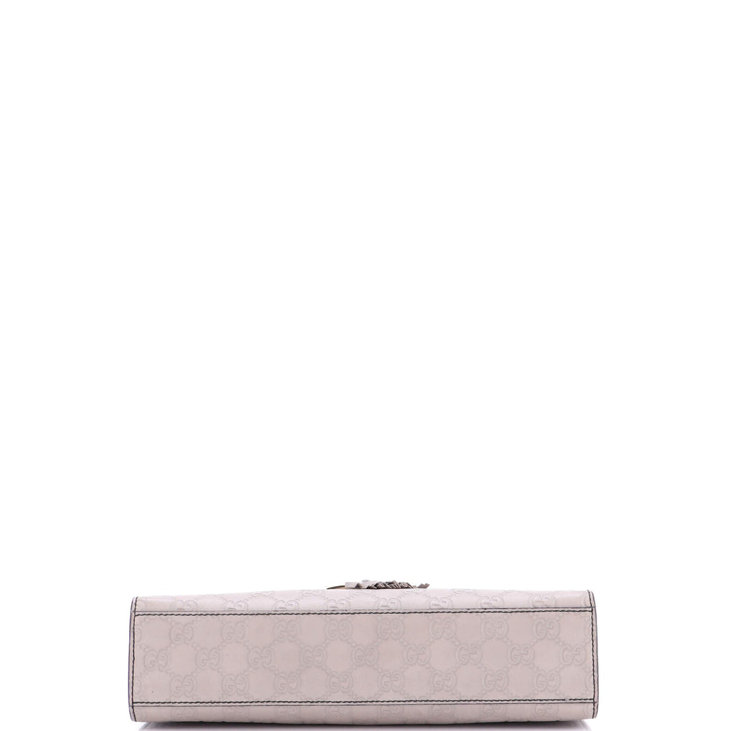 Emily Chain Flap Bag Guccissima Leather Medium
