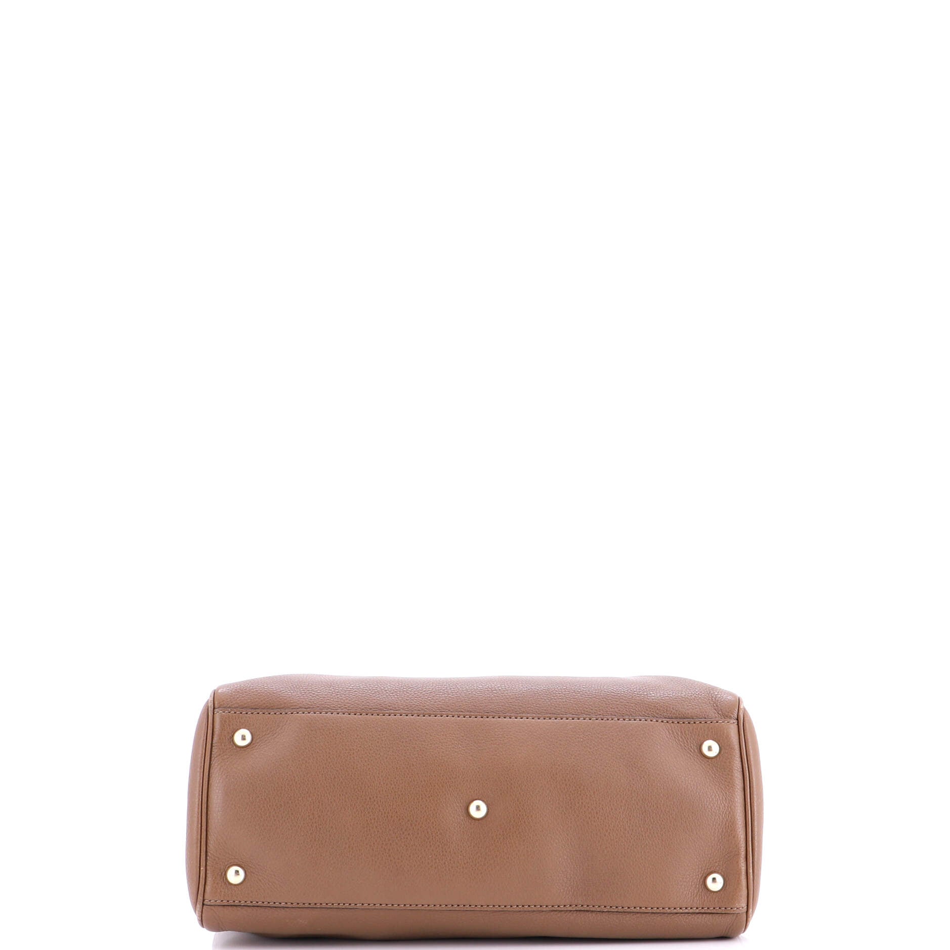 Bamboo Shopper Tote Leather Medium