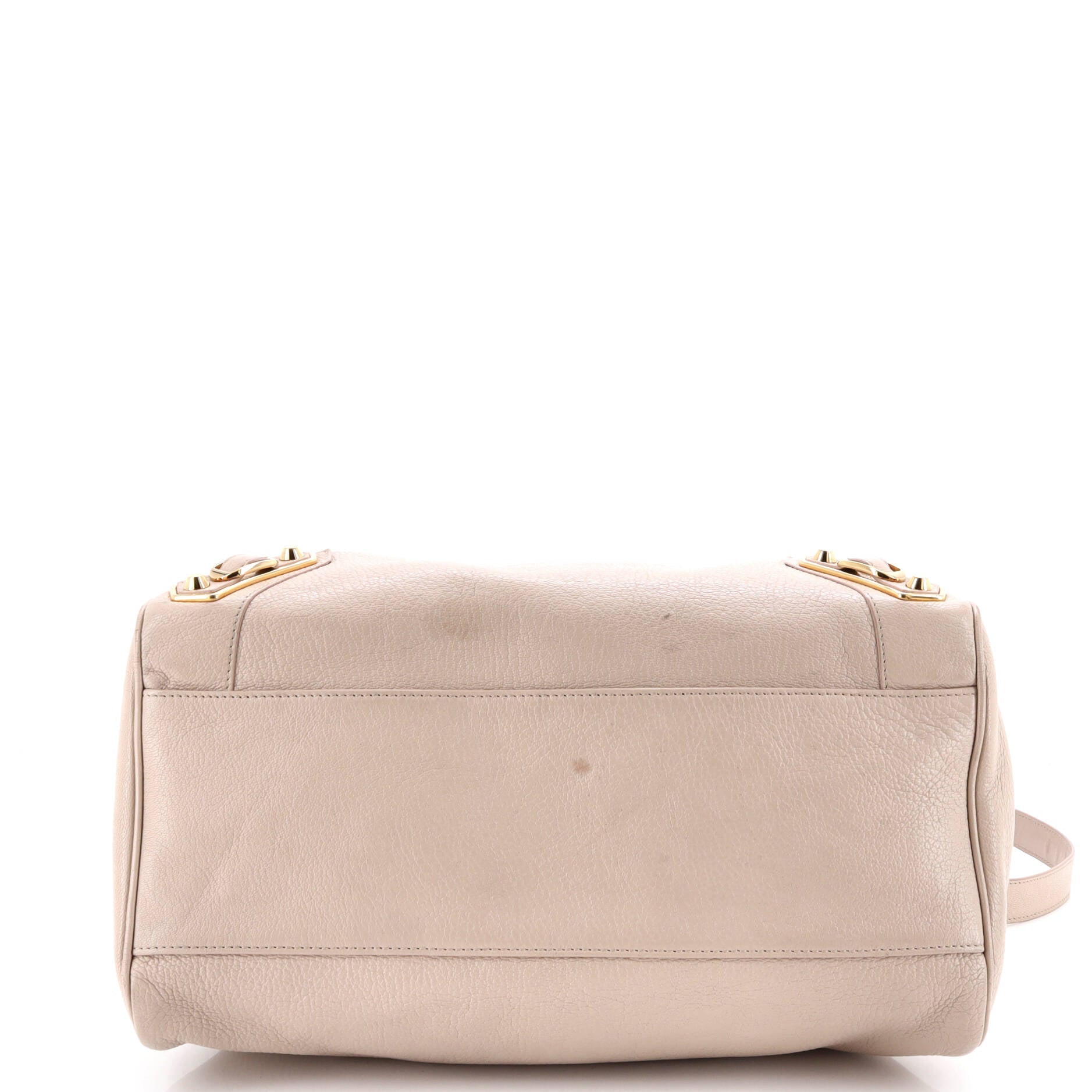 City Classic Metallic Edge Bag Leather Medium