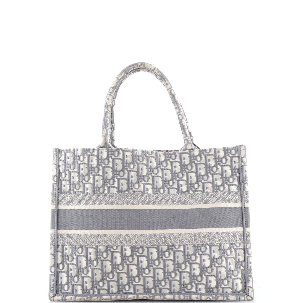 Book Tote Oblique Canvas Medium