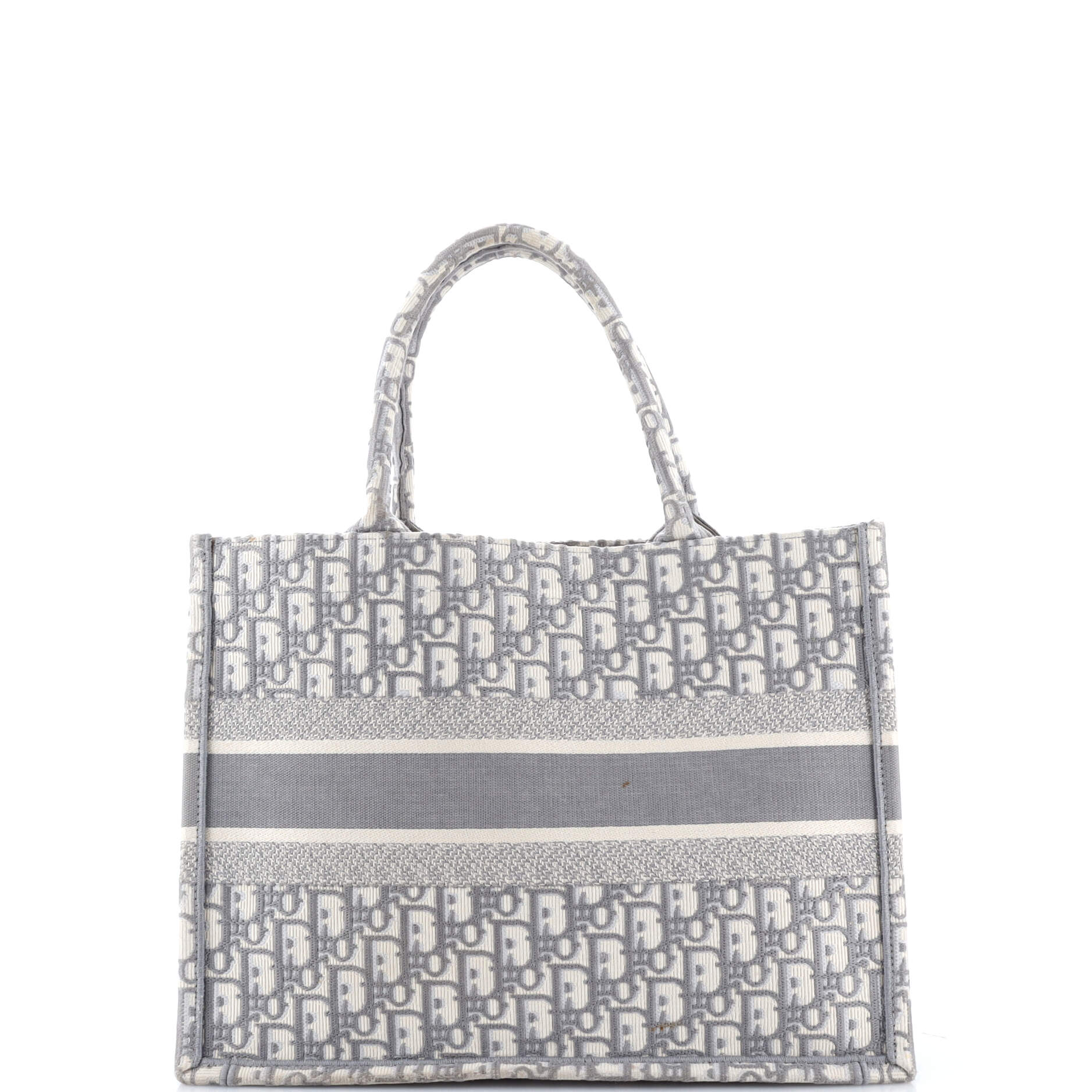 Book Tote Oblique Canvas Medium
