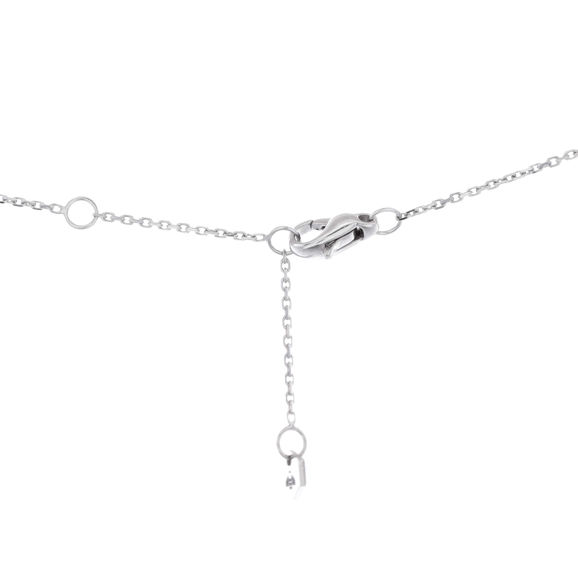 Bee de Chaumet Pendant Necklace 18K White Gold with Diamonds Medium