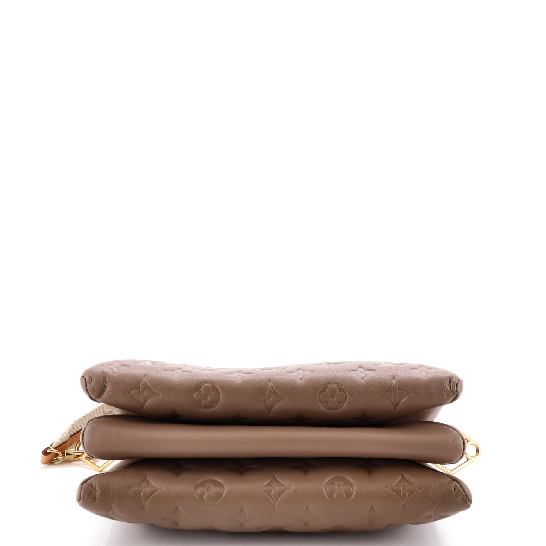 Coussin Bag Monogram Embossed Lambskin PM