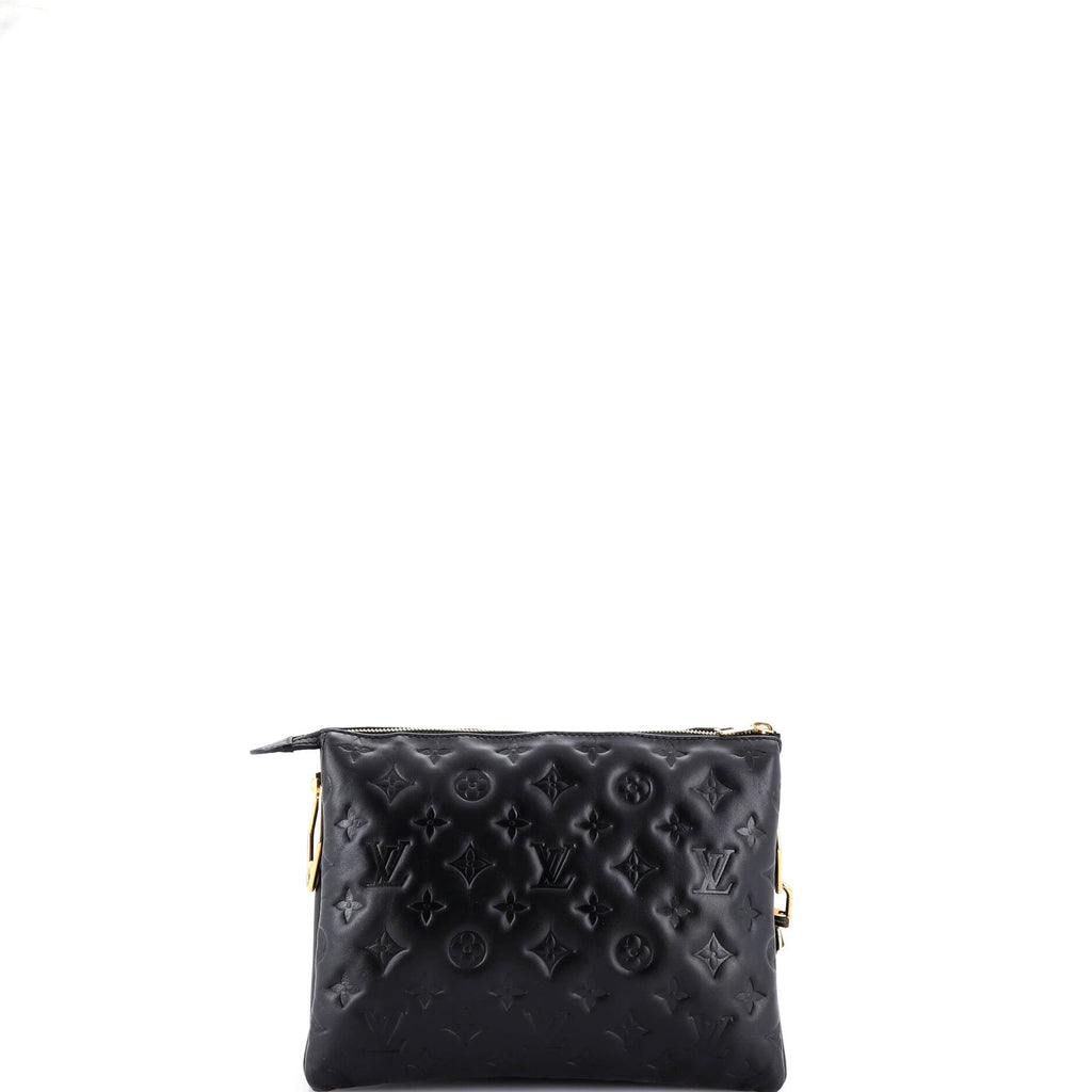 Coussin Bag Monogram Embossed Lambskin PM