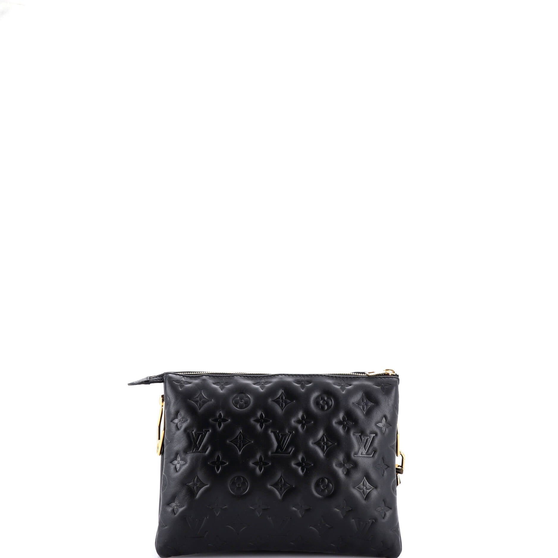 Coussin Bag Monogram Embossed Lambskin PM