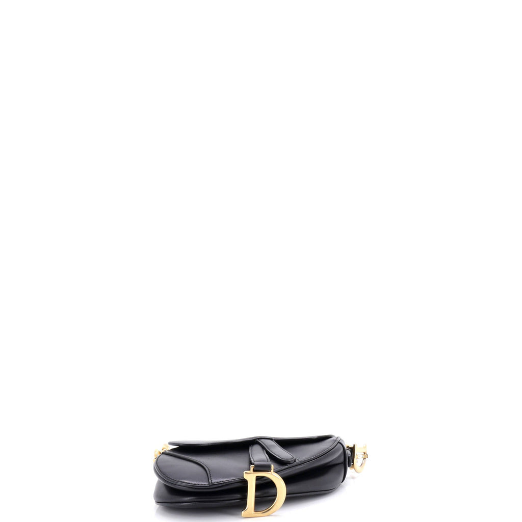 Saddle Handbag Leather Mini